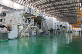 联盛纸业（龙海）PM8高档涂布白板纸工程